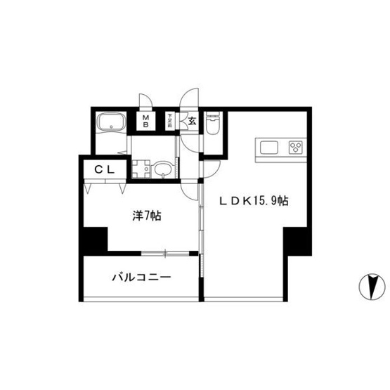 【間取り】 | アンジュ栄