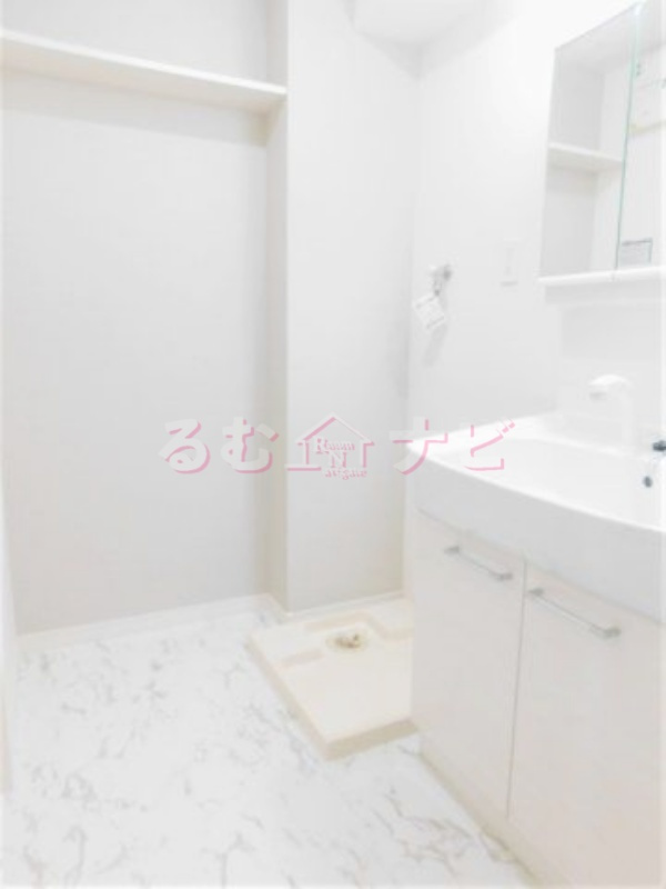 那珂川市道善２丁目の賃貸マンションの洗面所
