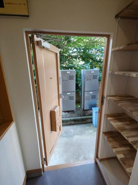 コーポ豊の玄関|きれいな玄関です
