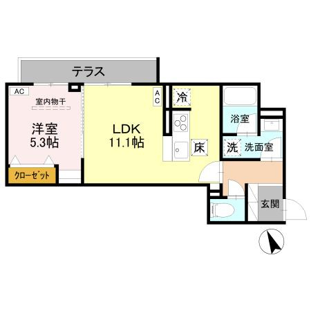 【間取り】 | Asset－Court調布柴崎