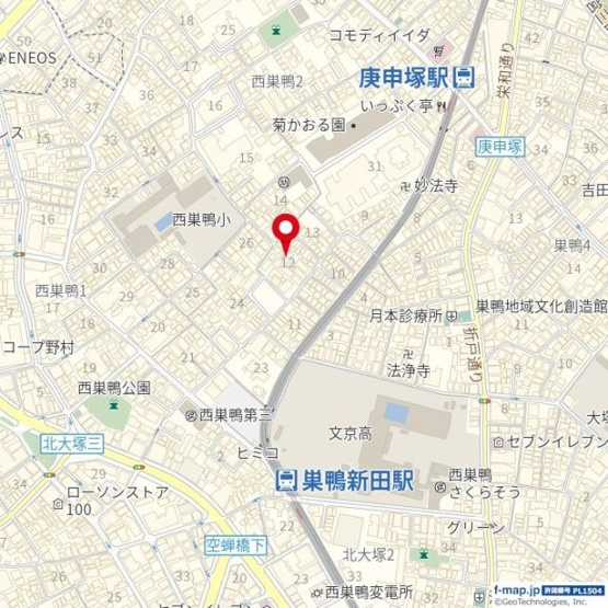 【地図】 | ソルナ西巣鴨