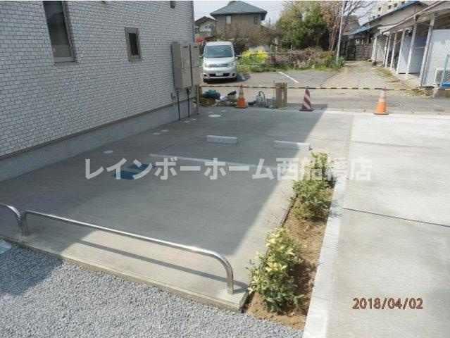 レスポワールの駐車場