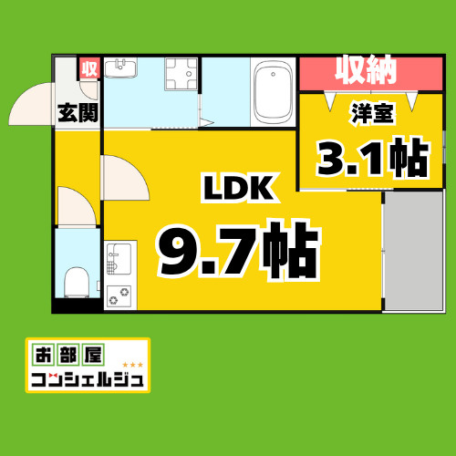 LECOCON大同の間取り