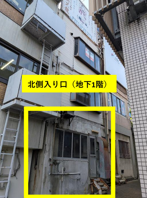 大阪市中央区北浜東の店舗一部の外観パース