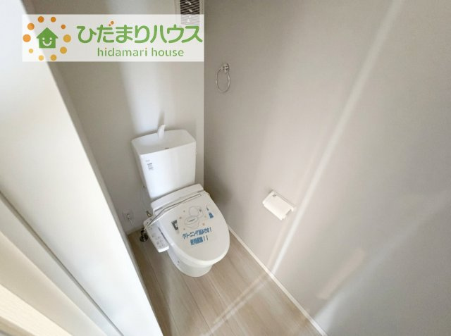【トイレ】 | 取手市井野8期　新築戸建　1号棟 | トイレは1F、2F共に完備！取り合いになることがありませんね(^^)/