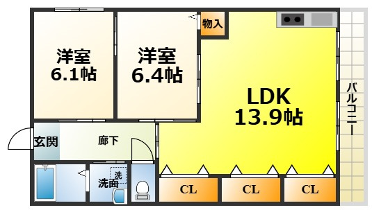サンライズの間取り