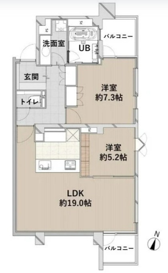 【間取り】 | レグナス市ヶ谷払方町