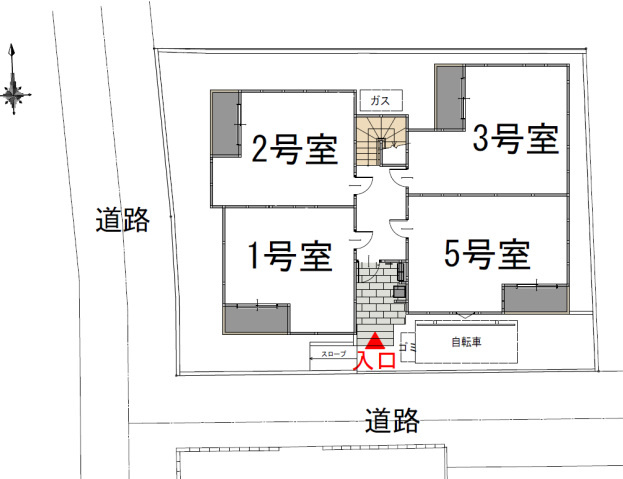 REGALEST 下伊福本町IVの区画図