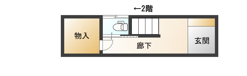 ハイツコマツの間取り