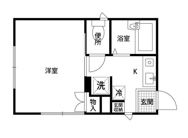 ロッシュ経堂の間取り