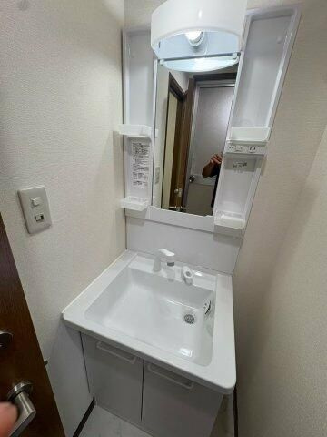 アジサイマンションの洗面所