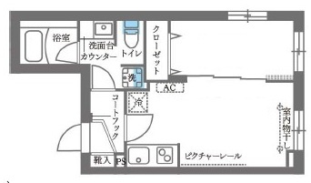 ＣＯＣＯＣＵＢＥ大森西　東邦医大通りの間取り|間取りです。