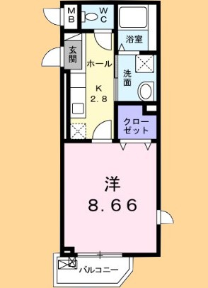 マヤ・カミーユの間取り