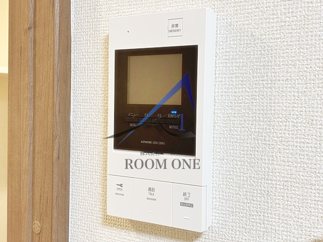 グレースモモイのセキュリティ|モニター付きインターホンです。