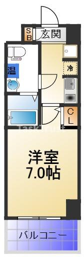 【間取り】 | パウゼ東天満