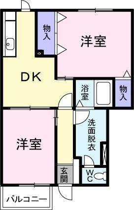 【間取り】 | ララ・メゾン　Ａ