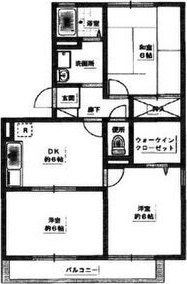 【間取り】 | パークハウス弐番館