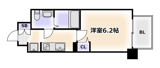 【間取り】 | エグゼ大阪CITYツヴァイ