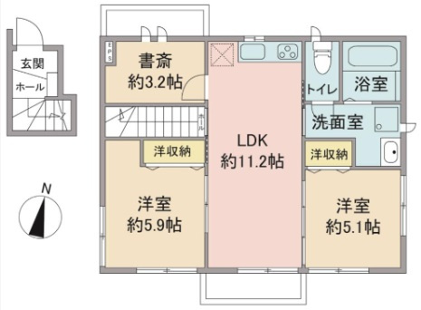 【間取り】 | グランドユアメゾン