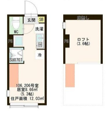 サニーコート井草の間取り