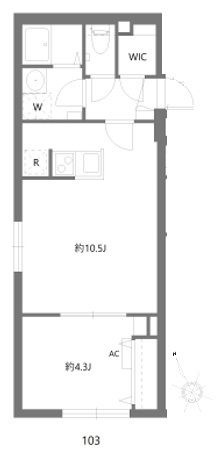 【間取り】 | プレアス戸越公園