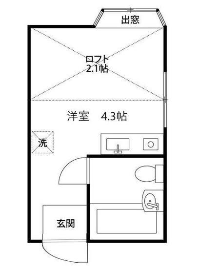 【間取り】 | 荏原ハイツ