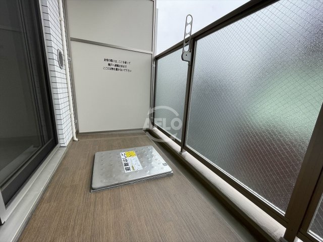 ゼオン大阪EASTのバルコニー|ゼオン大阪EAST　バルコニー