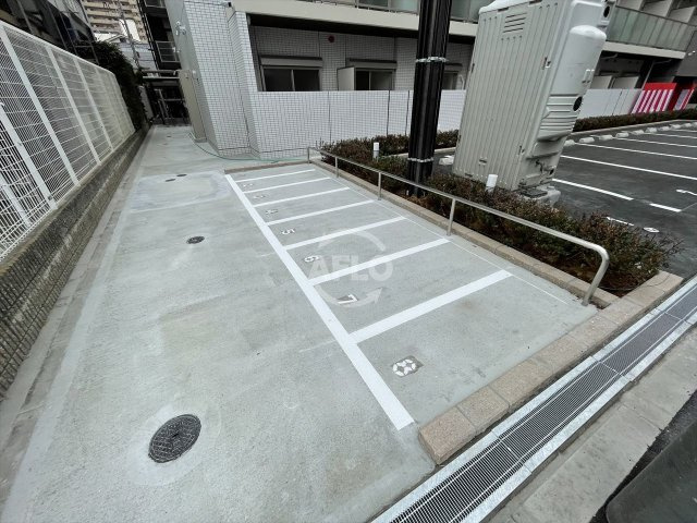 ゼオン大阪EASTのその他|ゼオン大阪EAST　バイク置き場