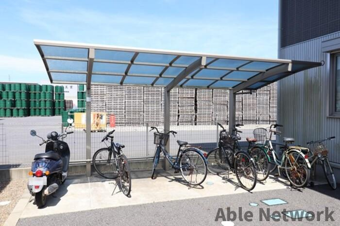 ロイヤルブルーオーシャンAのその他共用部分|駐輪場