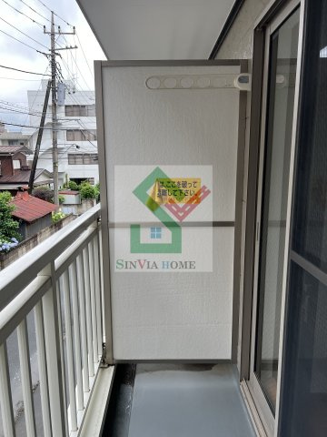 サンイング所沢のバルコニー