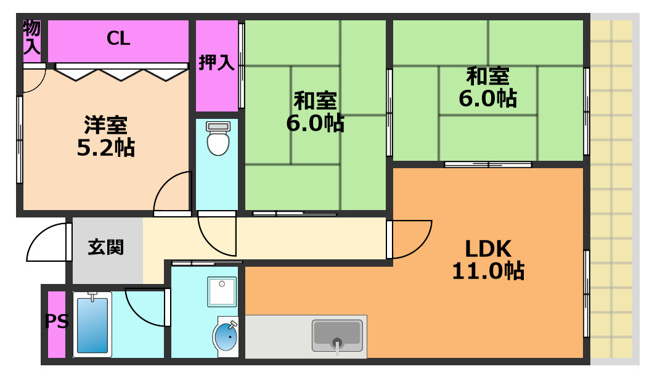 【間取り】 | デセンシア