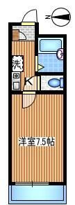日創ハイツの間取り