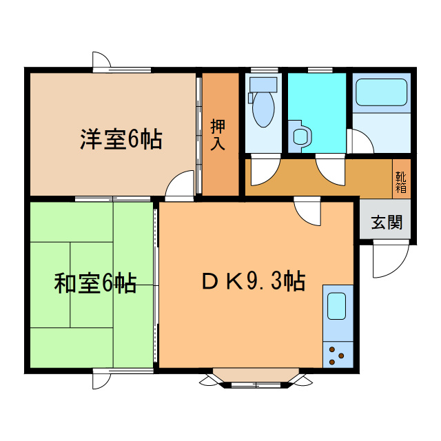 フレグランスルームＡの間取り