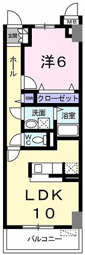 レジデンス神戸の間取り