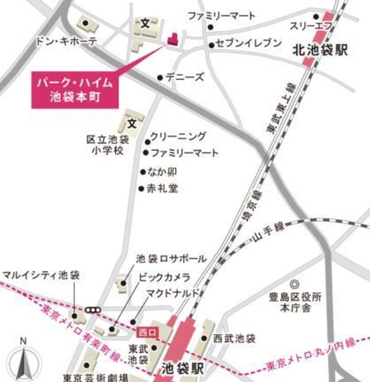 豊島区池袋本町２丁目の賃貸マンションのその他