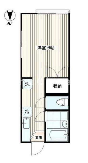 コーポサキヤマの間取り