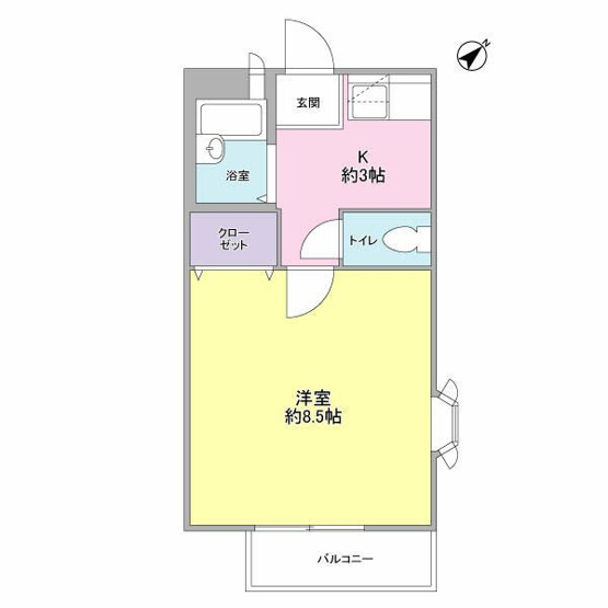 【間取り】 | ノースハイツⅡ