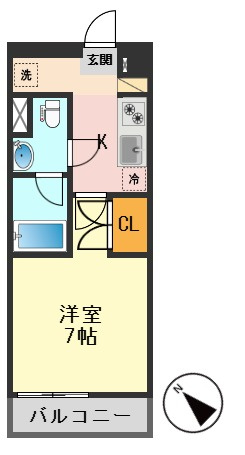 メインステージ新小岩の間取り