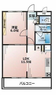 【間取り】 | グランデ立川 | 間取りです。