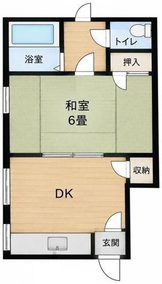 【間取り】 | 稲垣荘