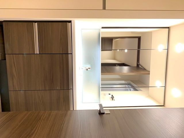 白金ザ・スカイ 東棟の洗面所