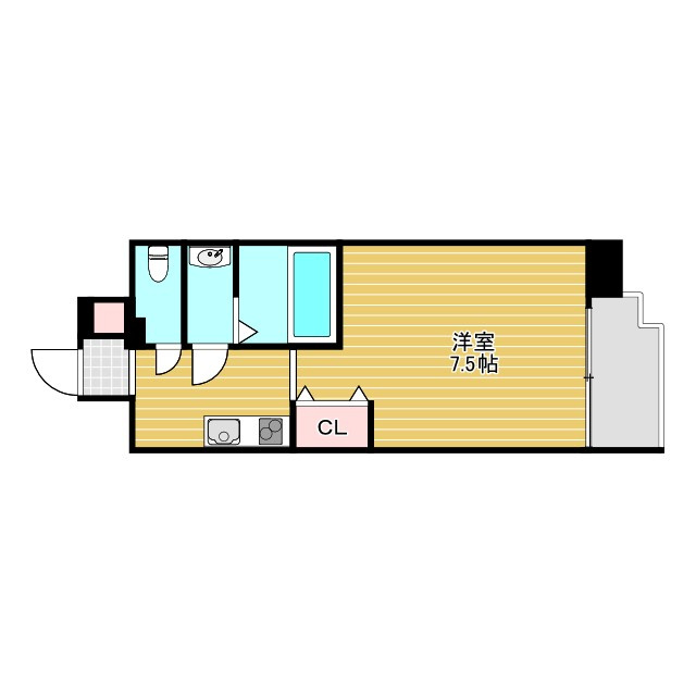 エスリード新大阪コンフォールⅡ番館の間取り