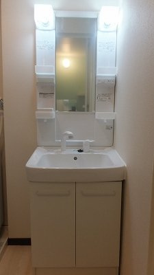 レオネクストＭ３の内装|独立洗面台
