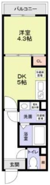 ブラン関町の間取り