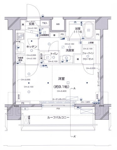 パレステュディオ新宿パークサイド