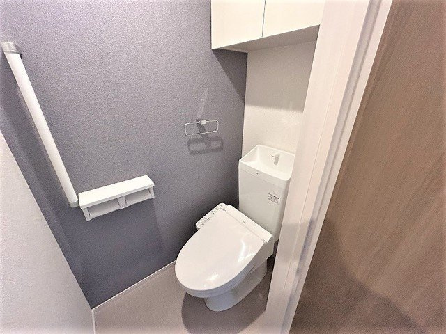 シャルマン・花みずき　Ⅳのトイレ|ゆったりとした空間のトイレです