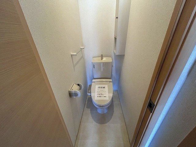 エンジェルスマイリーのトイレ|ゆったりとした空間のトイレです