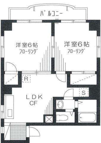 シャトレーＫの間取り
