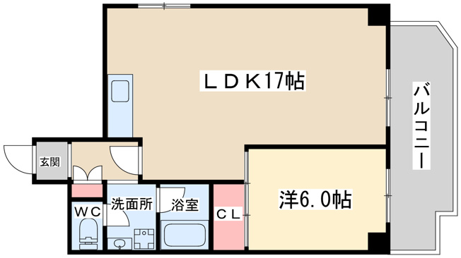 【間取り】 | アルテハイム天六