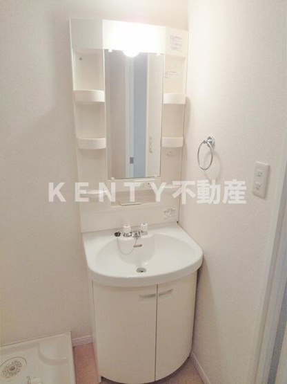 【洗面所】 | ｂ’ＣＡＳＡ東大井 | 脱衣スペースもあります